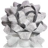Presentrosett Silver Glitter